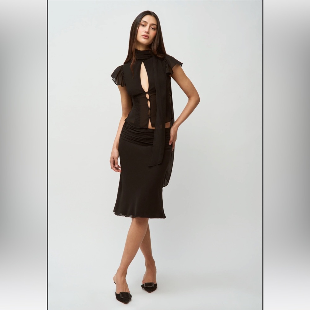 Eda Midi Skirt